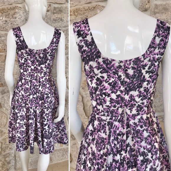 Gorgeous Vintage 1950s 50s Floral Bombshell Dress Full Skirt - Picture 4 of 16